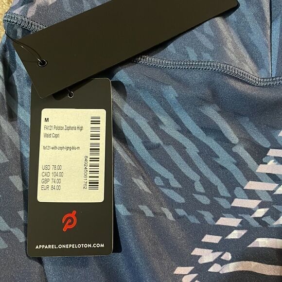 NWT Peloton Zepheria Leggings Blue M - Picture 2 of 3